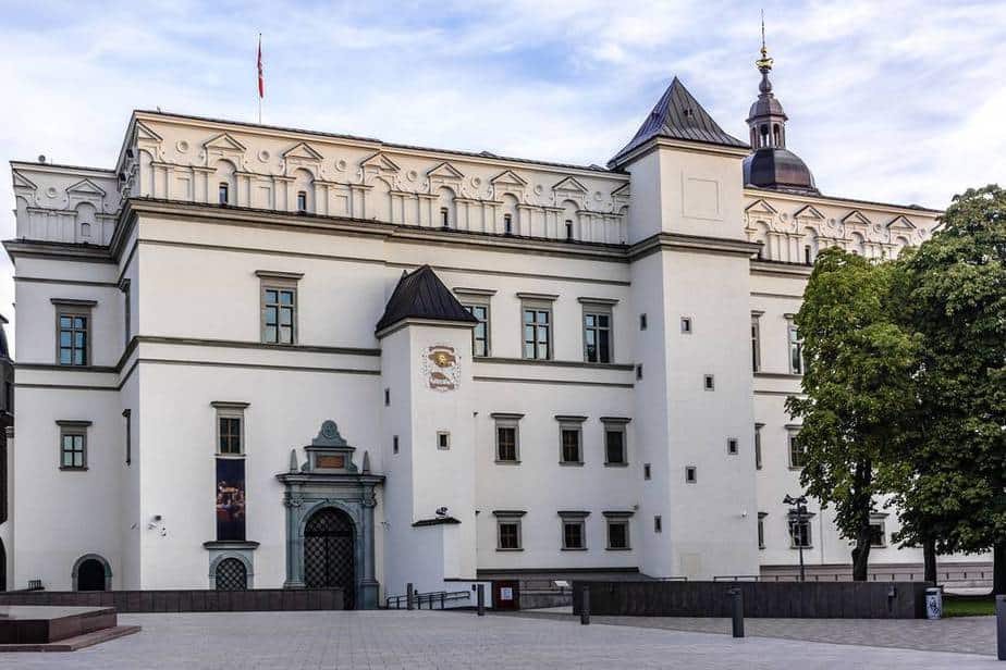Palace of the Grand Dukes of Lithuania (Herrscherpalast des Großfürstentums Litauen) Vilnius Sehenswürdigkeiten
