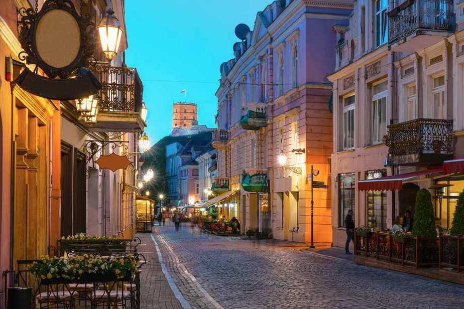 Pilies Street (Pilies Straße) Vilnius Sehenswürdigkeiten