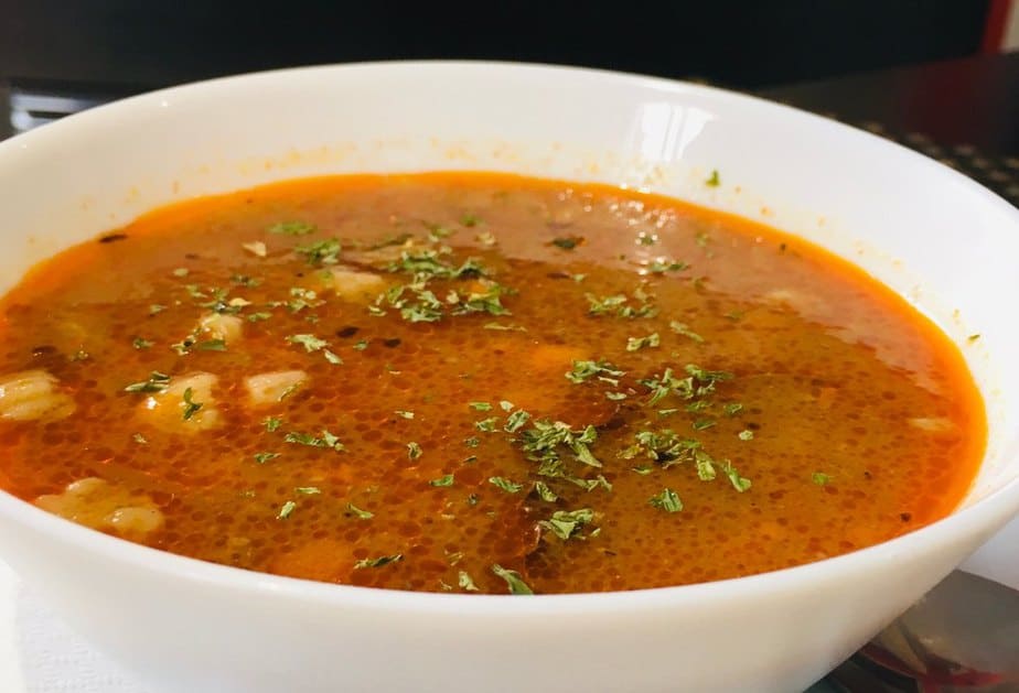 Riblja čorba (Fischersuppe)