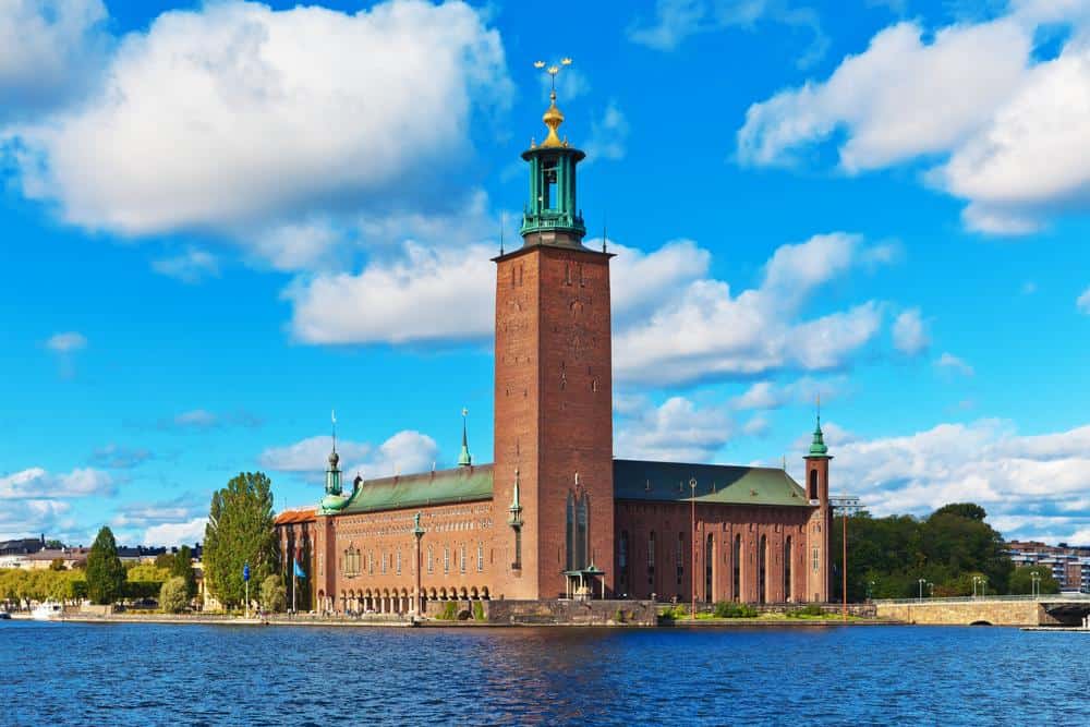 Rathaus der schwedischen Hauptstadt Stockholm Schweden Sehenswürdigkeiten -  Die 20 besten Attraktionen