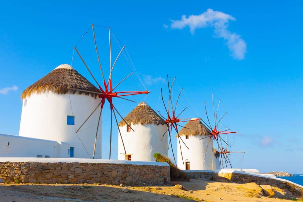 Windmühlen, Insel Mykonos Griechenland Sehenswürdigkeiten - Die 18 besten Attraktionen