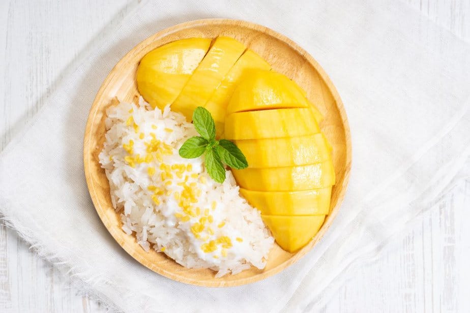Mango Sticky Rice Thailändisches Essen: Diese 24 thailändischen Spezialitäten sollten Sie probieren