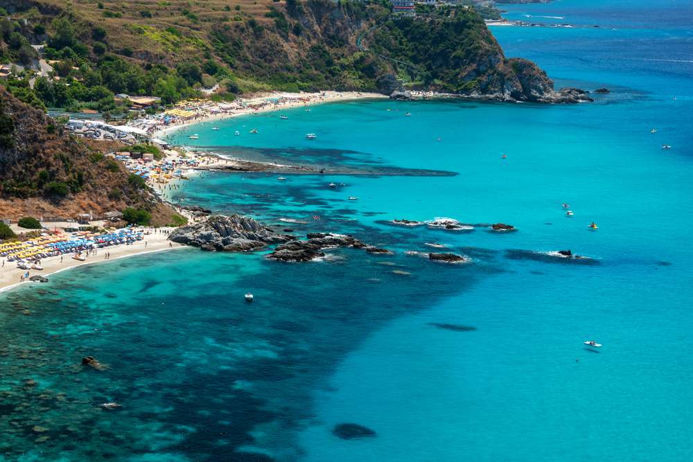 Der Strand Grotticelle Kalabrien Strände: Die Perle Italiens mit den 9 schönsten Sandstränden