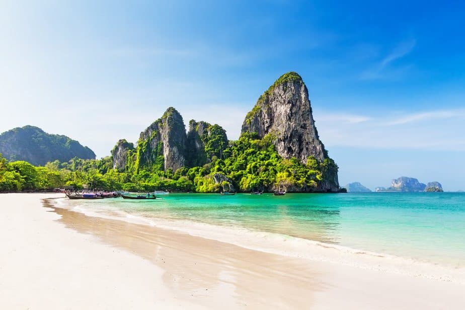 Railay Strand Thailand Strand: 22 Top Strände in Thailand